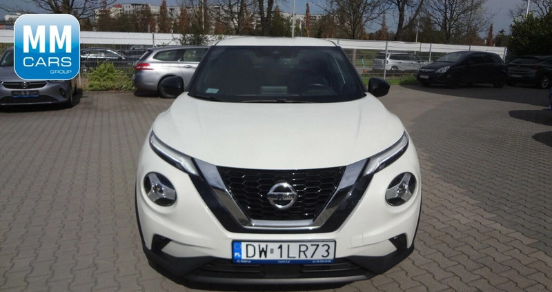 Nissan Juke cena 76850 przebieg: 60435, rok produkcji 2020 z Skępe małe 191